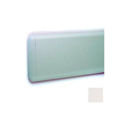 Pawling Wall Guard W/Rounded Top & Bottom Edges, Rec. Plastic Clip Retainer System, 7-3/4"H x 12'L, Pearl WG-8C-12-361
